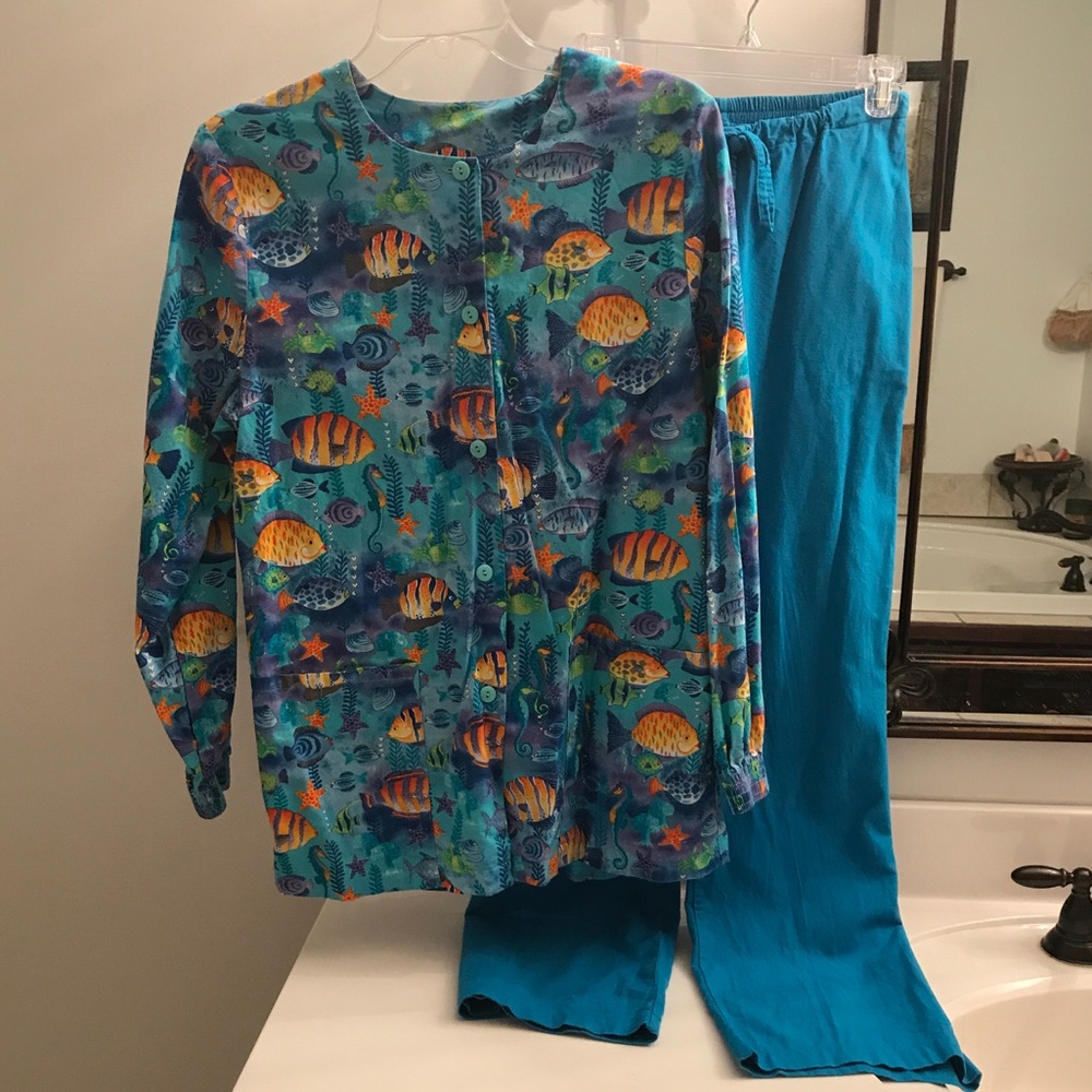 🐠🐬🐳Lab Jacket/ Pants 🐠🐳🐬